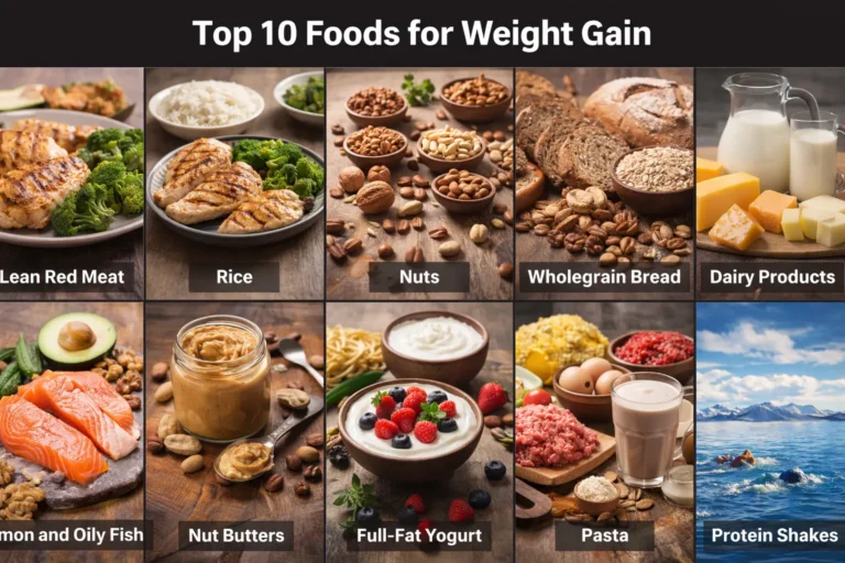 Top 10 Foods for Weight Gain in 2026 Top 10 Foods for Weight Gain