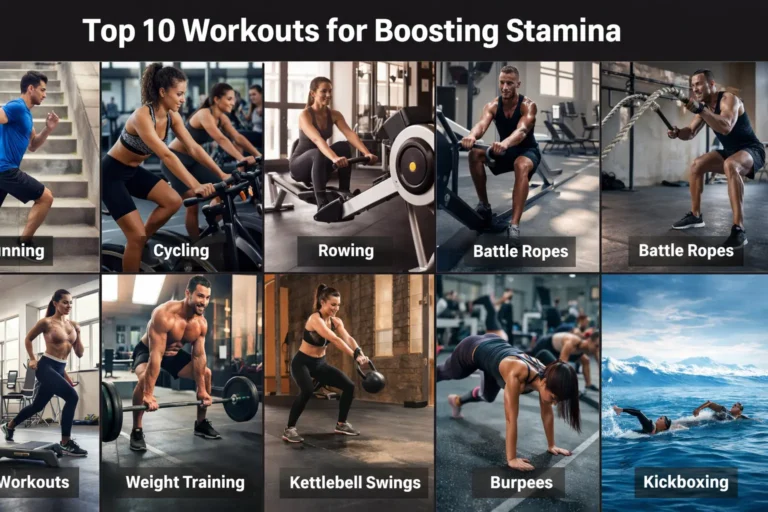 Top 10 Workouts for Boosting Stamina in 2026 Top 10 Workouts for Boosting Stamina